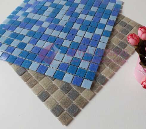 Rainbow Mosaic in the living room 