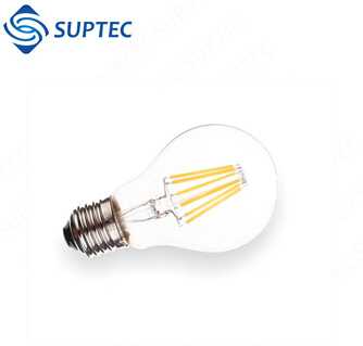 6W 600-660lm E27 A60 LED Filament Bulb 