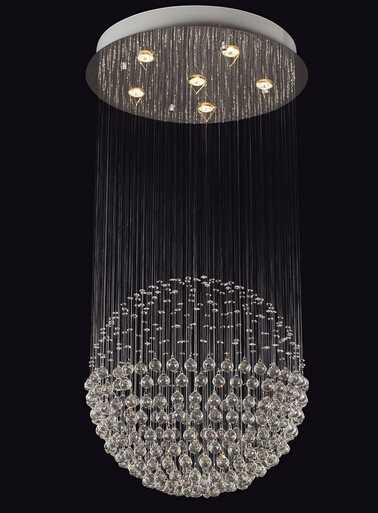 modern GU10 hanging crystal ceiling lamp 