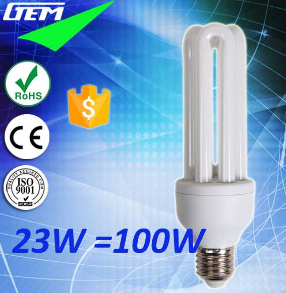 60LM/W Tri-phosphor 8000Hrs Life Energy Saving CFL Lamps For Home 
