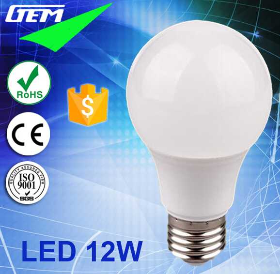 30000Hours Life 90LM/W SMD Power Saver Bulb LED E27 From China Factory 