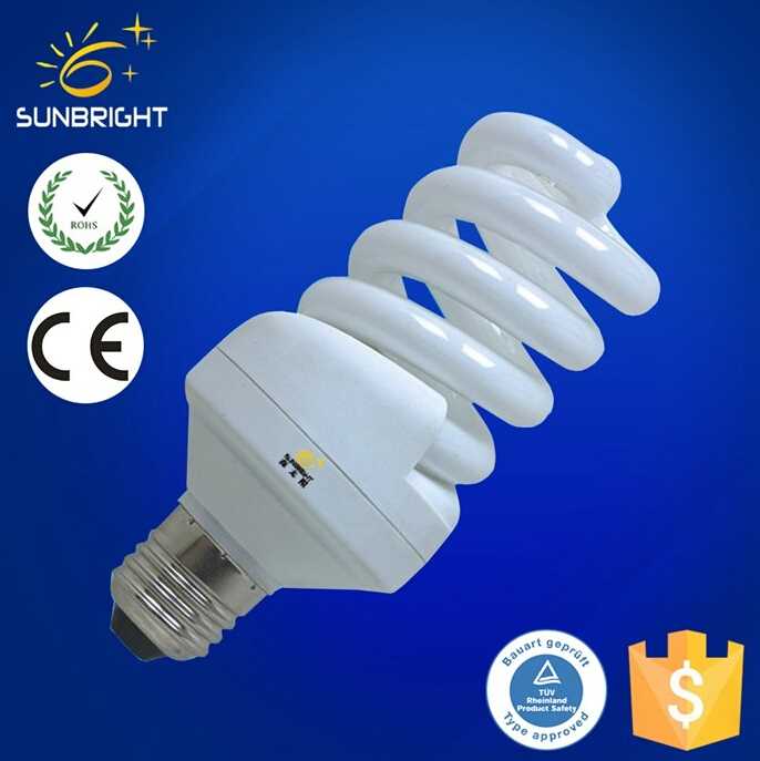 High quality Mini full spiral energy saving bulb T3 3w e14 made in China 
