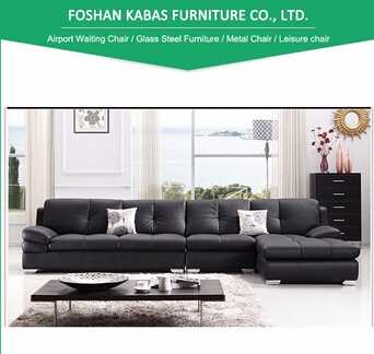 New corner couch design for living room/ Italian top quality couch / modern L shape sofa set 
