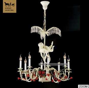 New Chandeliers melbourne 8 Lights Ceramic Bronze chandeliers bronze ceramic crystal decorated 