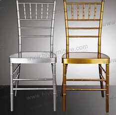 Factory Price Clear Tiffany Chivari Wedding Chair 