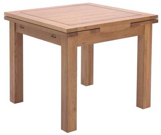Dining table/oak wood table/extention sides table/solid wood end table 