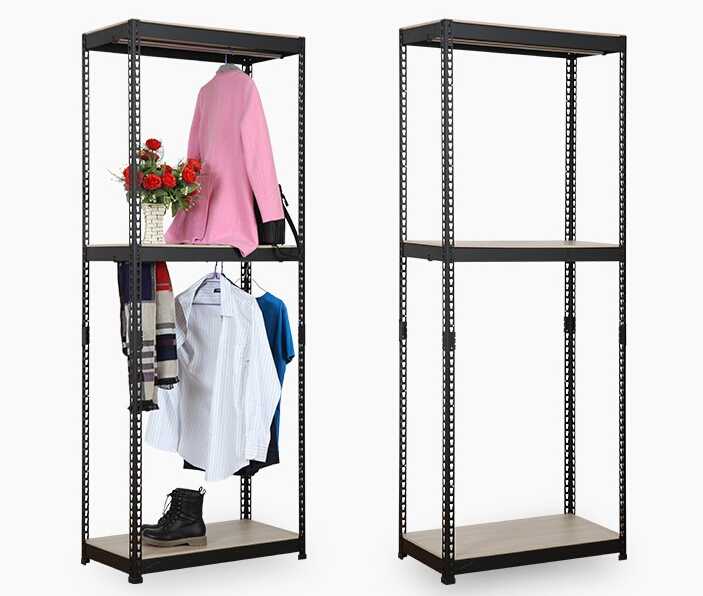 high quality 3 layer metal clothes rack 