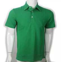 Pique fabric Mens polo golf Shirt 