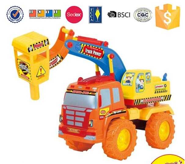 New product cheap plastic pull back truck toy 