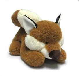 Attractive plush fox toys for amusement par 