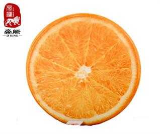 Hot sale unique gift sublimation printing colorful and emulational fruit cushion from china