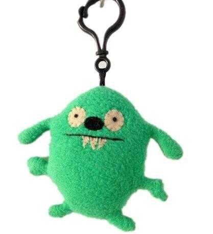 Wholesale cheap promotions soft animal toys plush keychain 