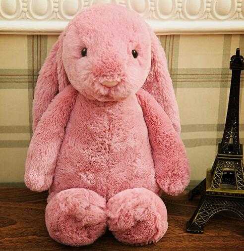 25cm Plush Material bunnyand Rabbit Type stuffed toy soft stuffing knitted toys 