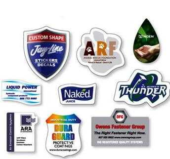 custom shape stickers wall stickers window stickers 