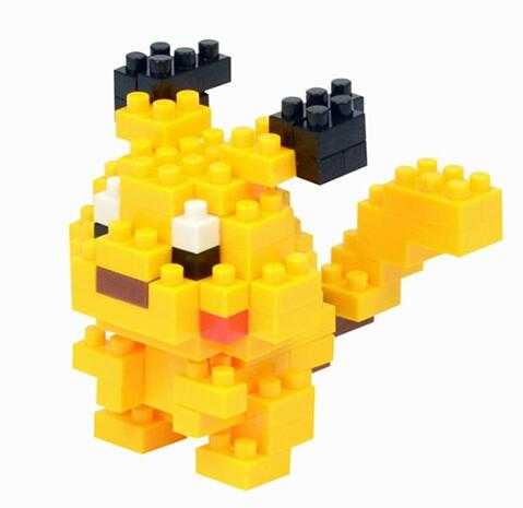 fun bricks kids nano building blocks pokemon lepin diy 