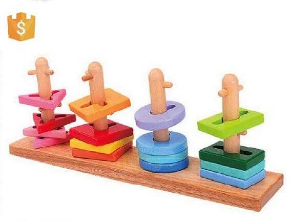 Educational Wooden Toy Of Building Blocks Kids Educational Toy Wooden 
