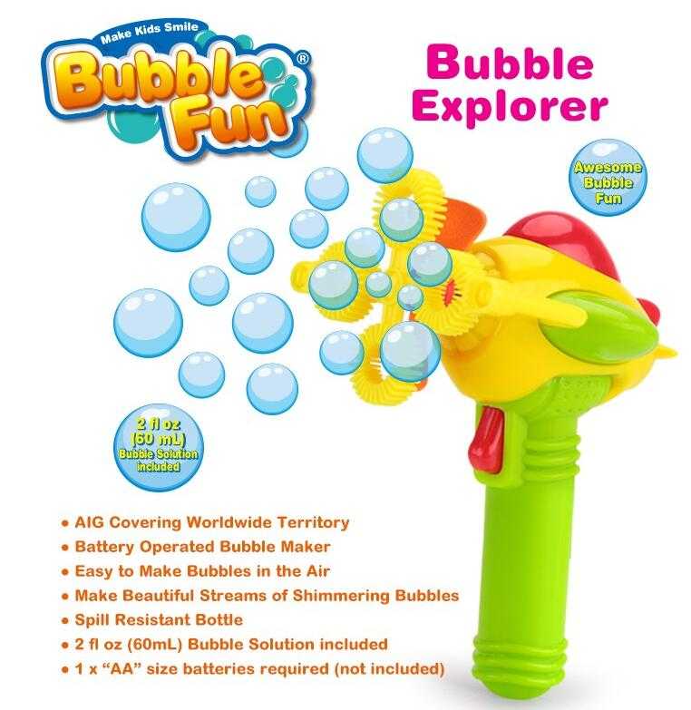 Electric Bubble Aeroplanes Play Set B/O Bubble Toy 