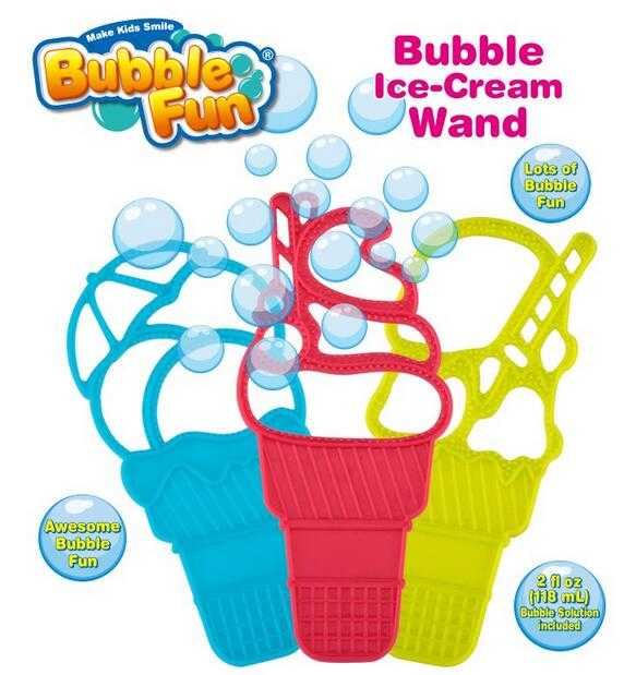 Funny bubble Sand Set Soap Blowing Bubble Ice Cream Toy 