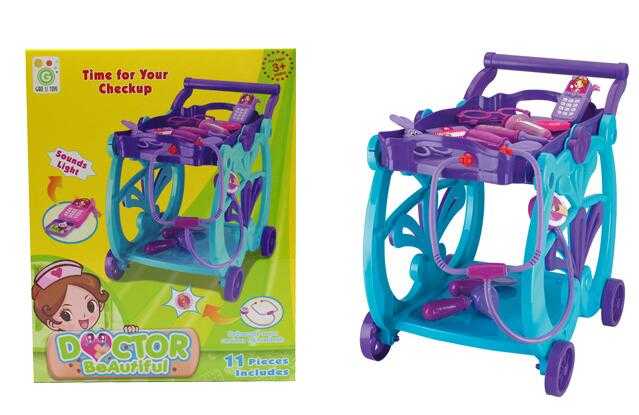 Children preschool Doctor tool set colorful toy suit 