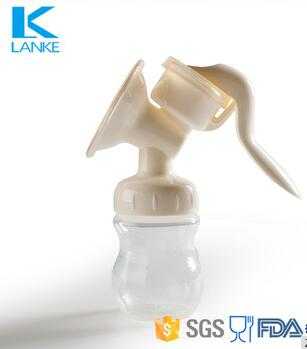 BPA Free Breast Suction Pump with Bottle 