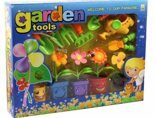 wholesale plastic planting flower tool free samples educational toys