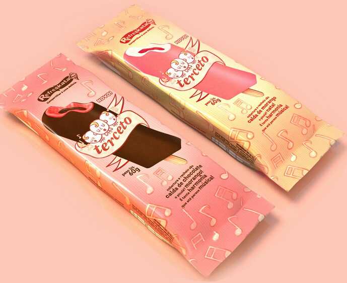 custom ice cream wrapper 