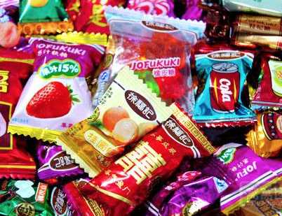 sweet candy food garde plastic package bags