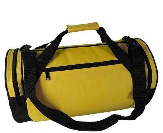 Flexible Colorful Roll 18" Round Gym Duffle Bag Traveling Bag