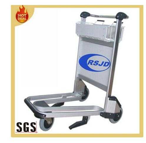 China aluminum airport luggage trolley with brake 