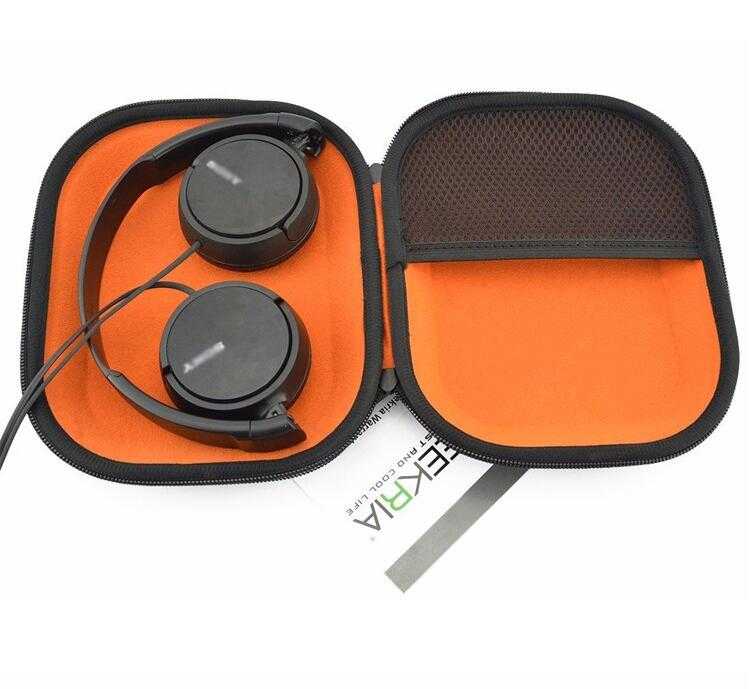 NEW design eva headphone case custom waterproof eva earphone carrying hard case