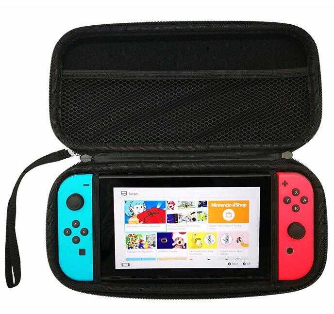 Carrying Case Protective Storage Bags Waterproof EVA Hard Shell for Nintendo Switch