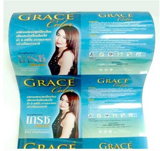 China factory custom shampoo sachet packaging film