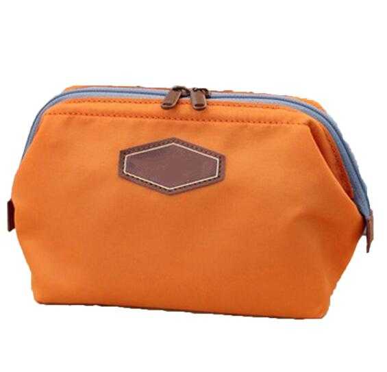  Waxed cotton duffle bag wholesale canvas travel cosmetic bag 