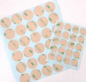 Custom shape waterproof 3M double sided tape circles