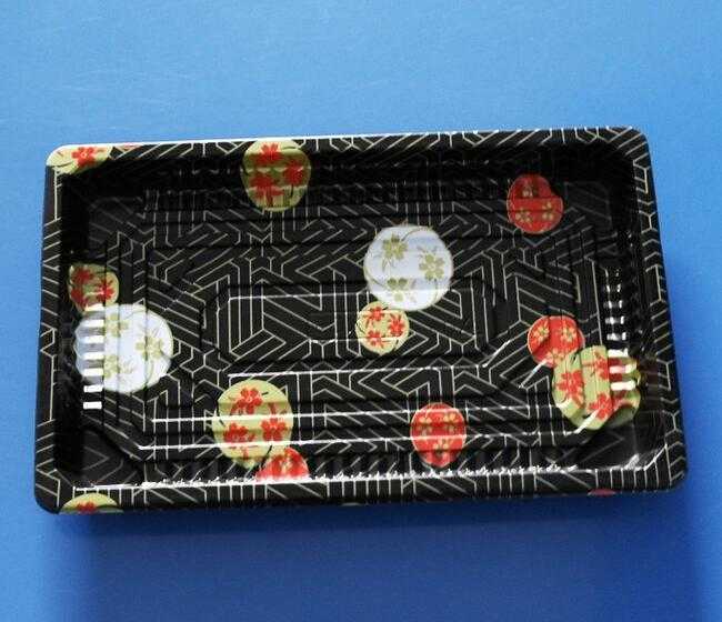 Customized high quality blister plastic food packaging tray