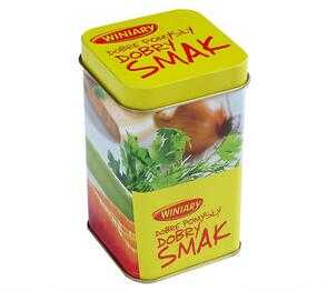  Square food grade sauce seasoning spice packaging tin 