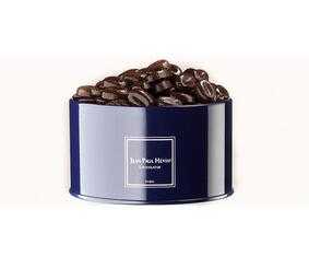  small round metal coffee canister 