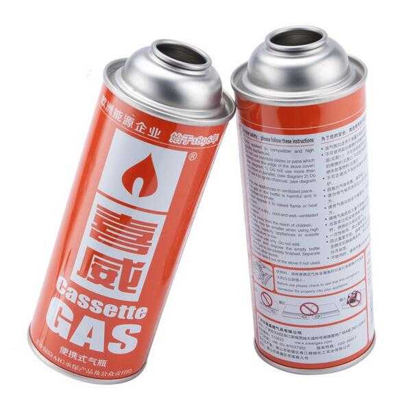 dia 65 necked-in/straigth wall/ aerosol tin can for cylinder can