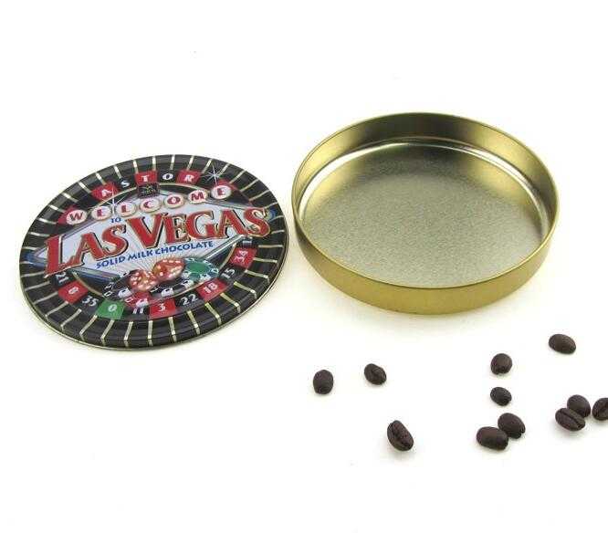 chocolate tin can