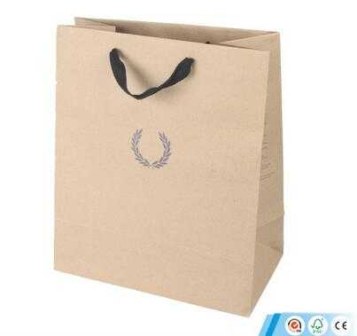  2017 christmas gift bags custom logo designed Small Gift Paper Bags 