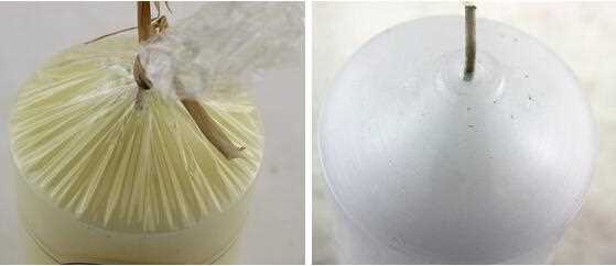 100% cotton wick scented church votive candle