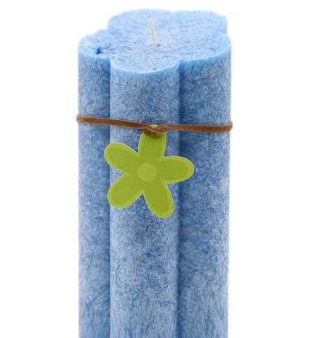 Factory paraffin wax oblique top ice pillar candle