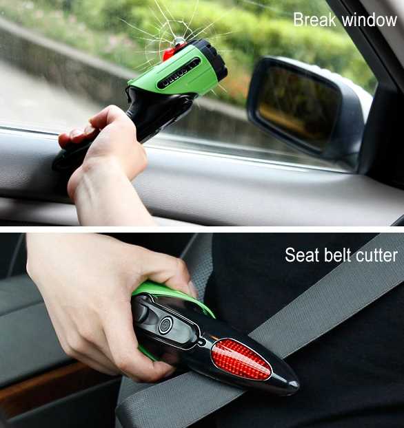 6in1 Multifunction Auto Emergency Light Mobile Charger Led Flashlight Torch