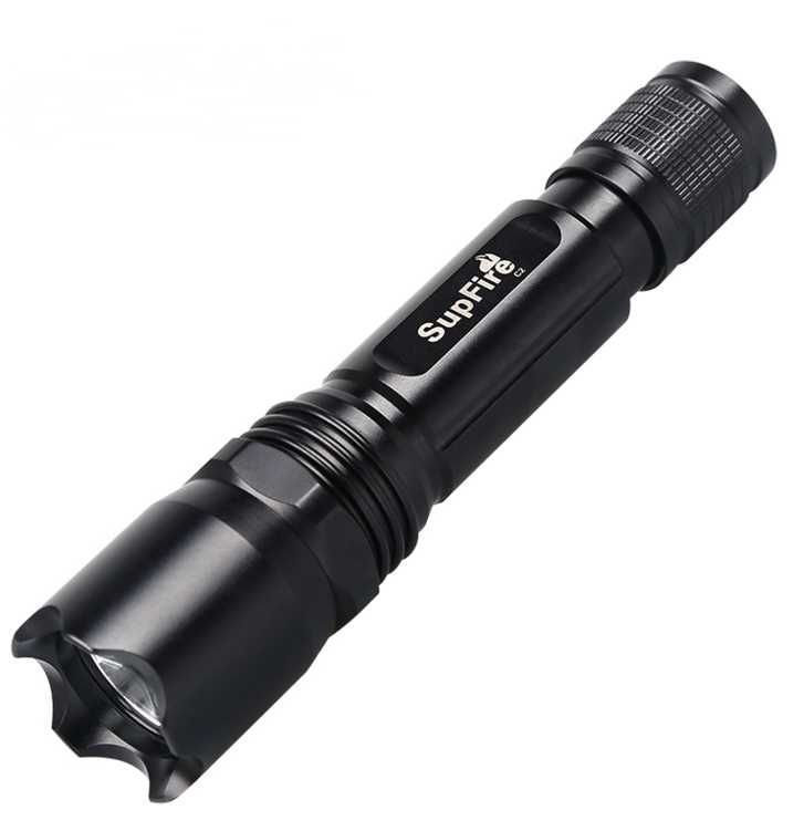 SupFire C2 usb rechargeable mini led emergency flashlight