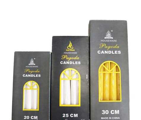 Dripless Smokeless Scent  Taper Candle Wholesale