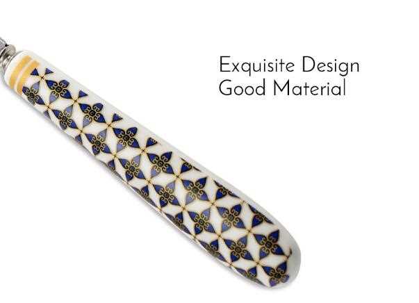 Stainless Steel Cutlery With Exquisite Design Ceramic Handle 