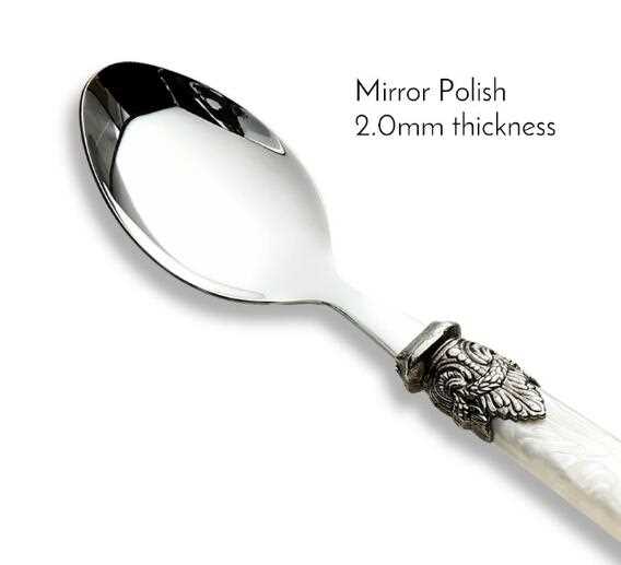 Elegant Retro vintage style cutlery set