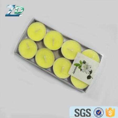 Customized Size And Fragrance tealight candle 
