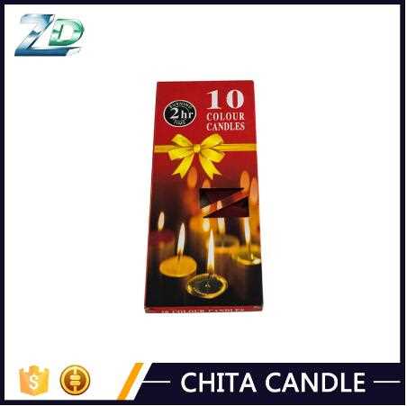 Environmental festival tealight candle wholesale