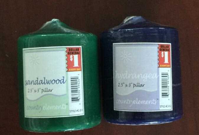 Decorative colored pillar candle wholesale